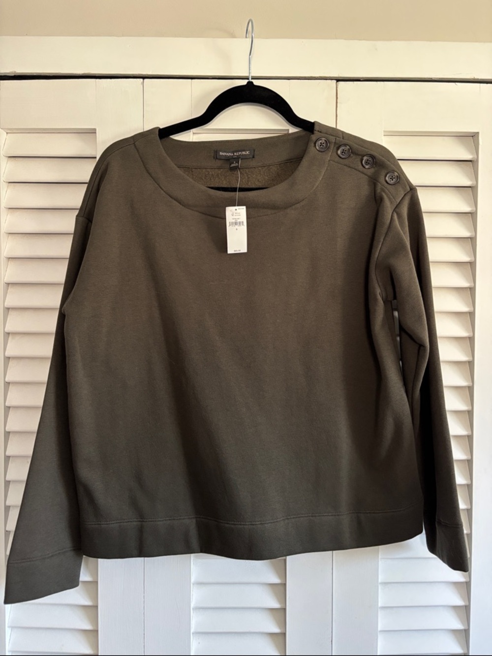 Women’s banana republic crewneck sweatshirt sz small